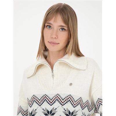 Ecru Comfort Fit Свитер