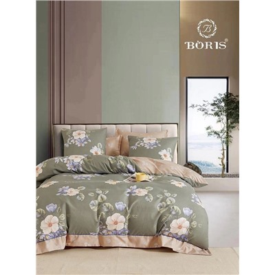Много цветов! Комплект постельного белья Boris EGYPTIAN COTTON ⭐⭐⭐ из высококачественного материала полуторка