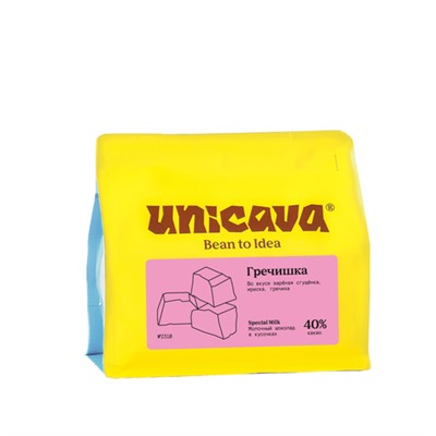 Молочный шоколад "Гречишка" (40 % какао)