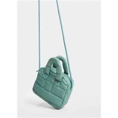 Mini bolso acolchado -  Niña | MANGO OUTLET España