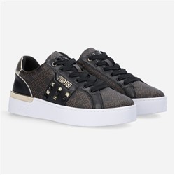 Sneakers - negro y plateado