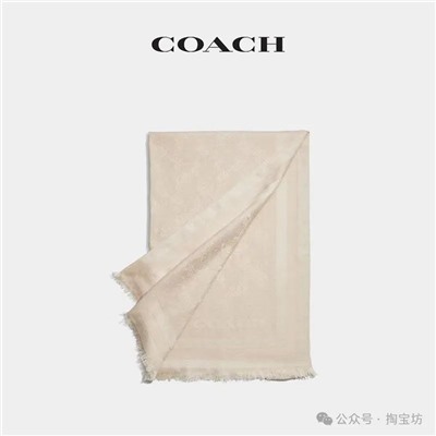 Изысканный и высококачественный палантин  COAC*H