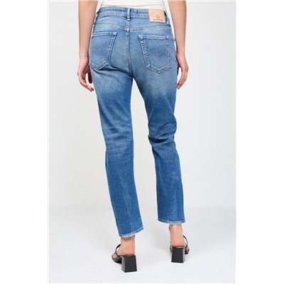 Vaquero slim fit Boyfit Marty - Azul