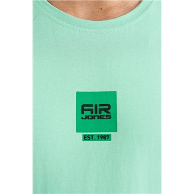 Мужская футболка стандартного кроя Bert Water Green — 88210 A11ER-88210