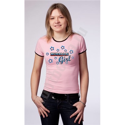Футболка  "Russian Girl"