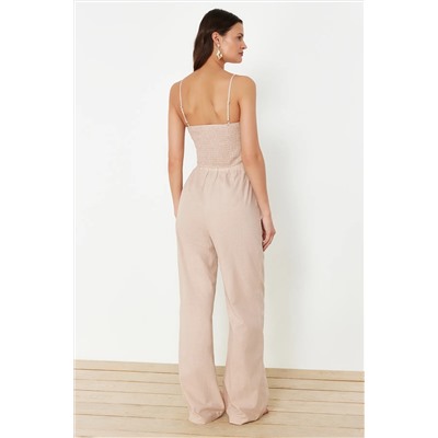 Vizon Weaving Blouse Bants Set Tbess24au00076
