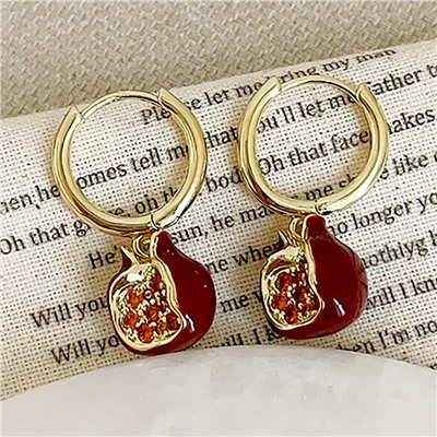 Серьги с замком кольцо арт. 22 6612 (id 279718)