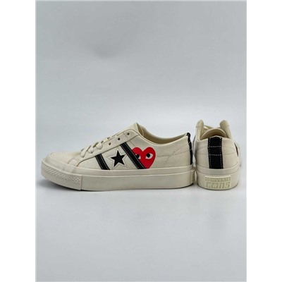 Кроссовки CDG x Convers*e One Star Academy Pro с низким берцем