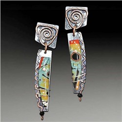 Серьги на гвоздиках арт. 13 4051 (id 279360)