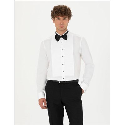Рубашка для смокинга с белым Slim Fit