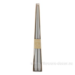 Набор свечей конических (воск), H35 см, 2шт