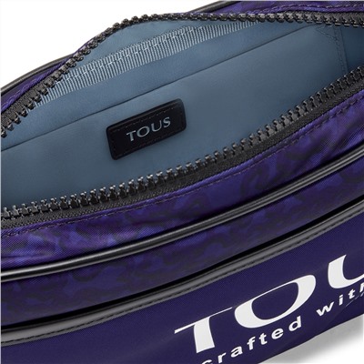 Bolso bandolera Kaos Mini Evolution Ny - morado