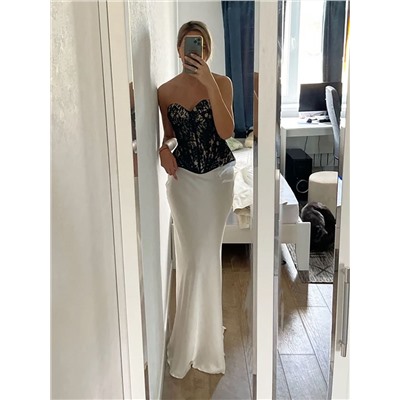 Длинные женские атласные юбки