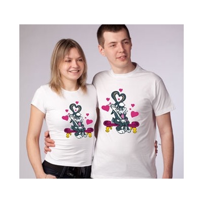 Футболка мужская "Bunny love" SALE