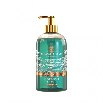 MOSS & ADAMS Мыло жидкое ДЛЯ РУК, парфюмированное Astonish Moss& Adams Бухта Корниш 500мл (флакон с доз.)