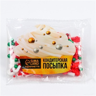 Кондитерская посыпка для торта, 25 г.