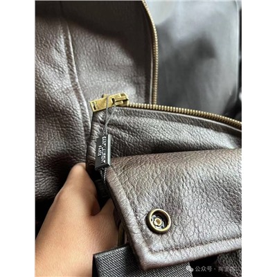 🖤 Saint Laure*n изысканная женская кожаная куртка, высококачественная реплика