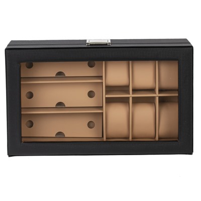 Шкатулка для часов и очков, L35,5 W21,5 H9 см