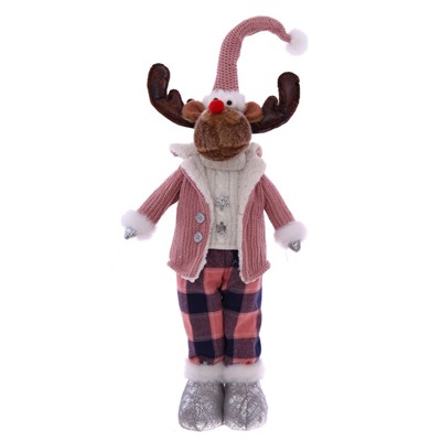 Игрушка набивная "Олень", L26 W17 H76/55 см, 2в.