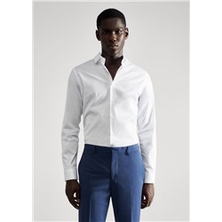 Camisa traje super slim fit -  Hombre | MANGO OUTLET España