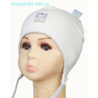 473-ТР Шапка для девочки хлопок (42-50)