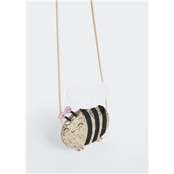 Bolso purpurina -  Niña | MANGO OUTLET España