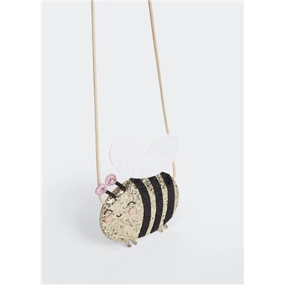 Bolso purpurina -  Niña | MANGO OUTLET España