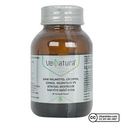 Venatura Saw Palmetto, ликопин, цинк, селен, 60 капсул