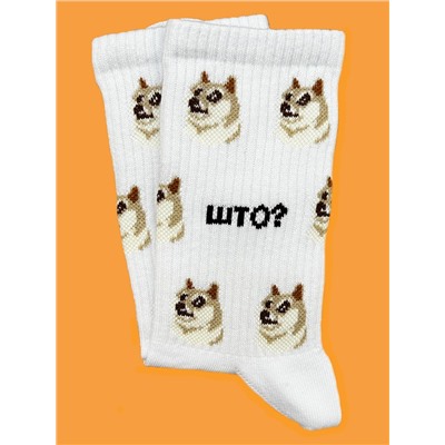 Носки р.35-40 "TxT" Doge