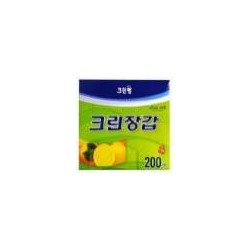Clean wrap Перчатки одноразовые полиэтиленовые (плотные, размер М) 22,5 см х 27,5 см, 200 шт. / 20
