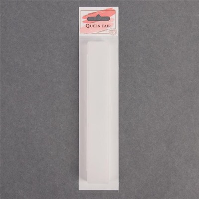 Бокс для хранения, с крышкой, 3.1×18.9×2.2 см, прозрачный