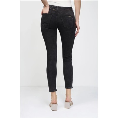Pantalón skinny fit New Luz - Gris oscuro