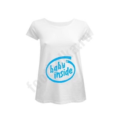 Футболка для беременных "Baby inside"