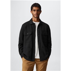 Sobrecamisa algodón bolsillos -  Hombre | MANGO OUTLET España