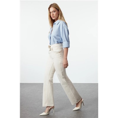 Ecru Belt High Taiste Winds Bannes Twoaw25je00054