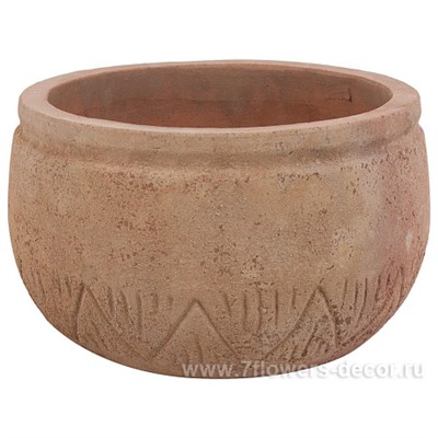 Кашпо терракота Nobilis Marco "Anterra Jar", D30хН19 см