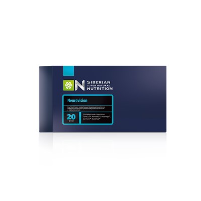 Neurovision - Siberian Super Natural Nutrition 20 пакетов по 3 капсулы