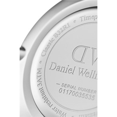 Reloj de cuarzo de acero Ashfield - Negro