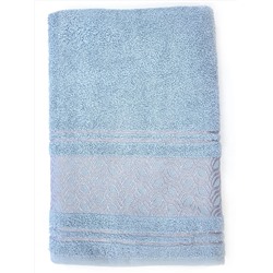 Полотенце махровое Турция Cotton Delux Рапсодия / Голубое