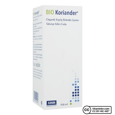 Органический экстракт кориандра Assos Bio Koriander 100 мл