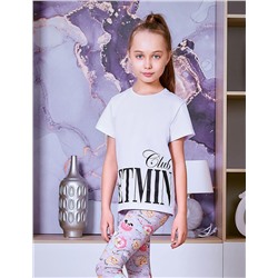 Футболка для девочки KETMIN CLUB цв.Белый