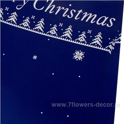Набор матовой пленки "Merry Christmas", 58х58 см, 65 mic (20шт)