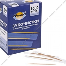 Зубочистки "Премиум" (бамбук) 1000шт (30)