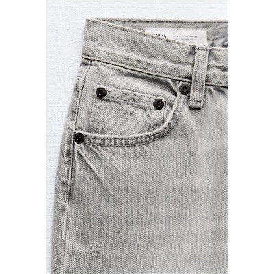 JEANS TRF RECTOS TIRO ALTO