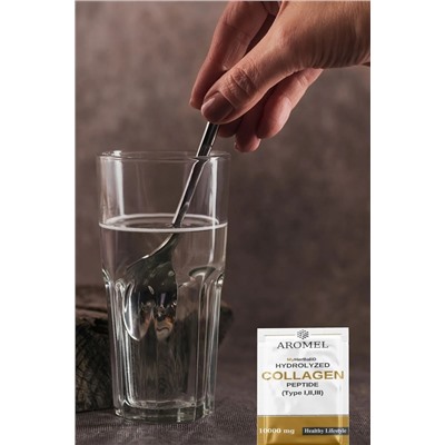 Гидролизованный коллаген Aromel Multi Gold | 30 Шасси 300 грамм | Тип I,ıı,ııı Мульти, 21 в одном коллагене
