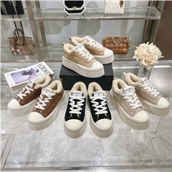 Кеды мех Chanel