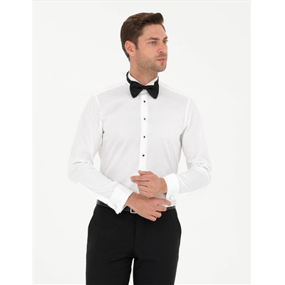 Рубашка для смокинга с белым Slim Fit