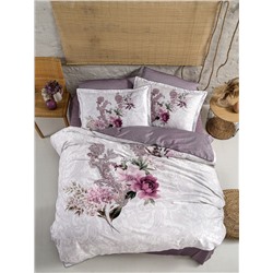 Постельное белье Karven (300 tc) премиум сатин евро N359 DOLCE Berry