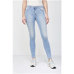 Vaquero skinny fit de tiro alto Stella - Azul claro
