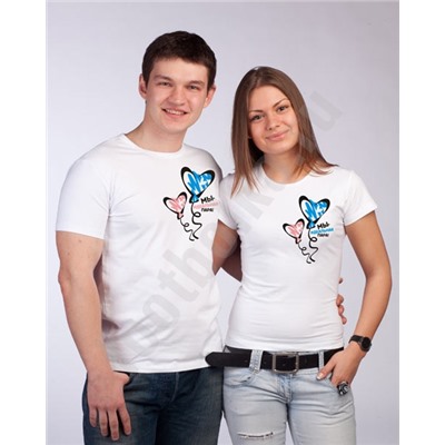 Футболка женская из комплекта "Мы - идеальная пара" SALE